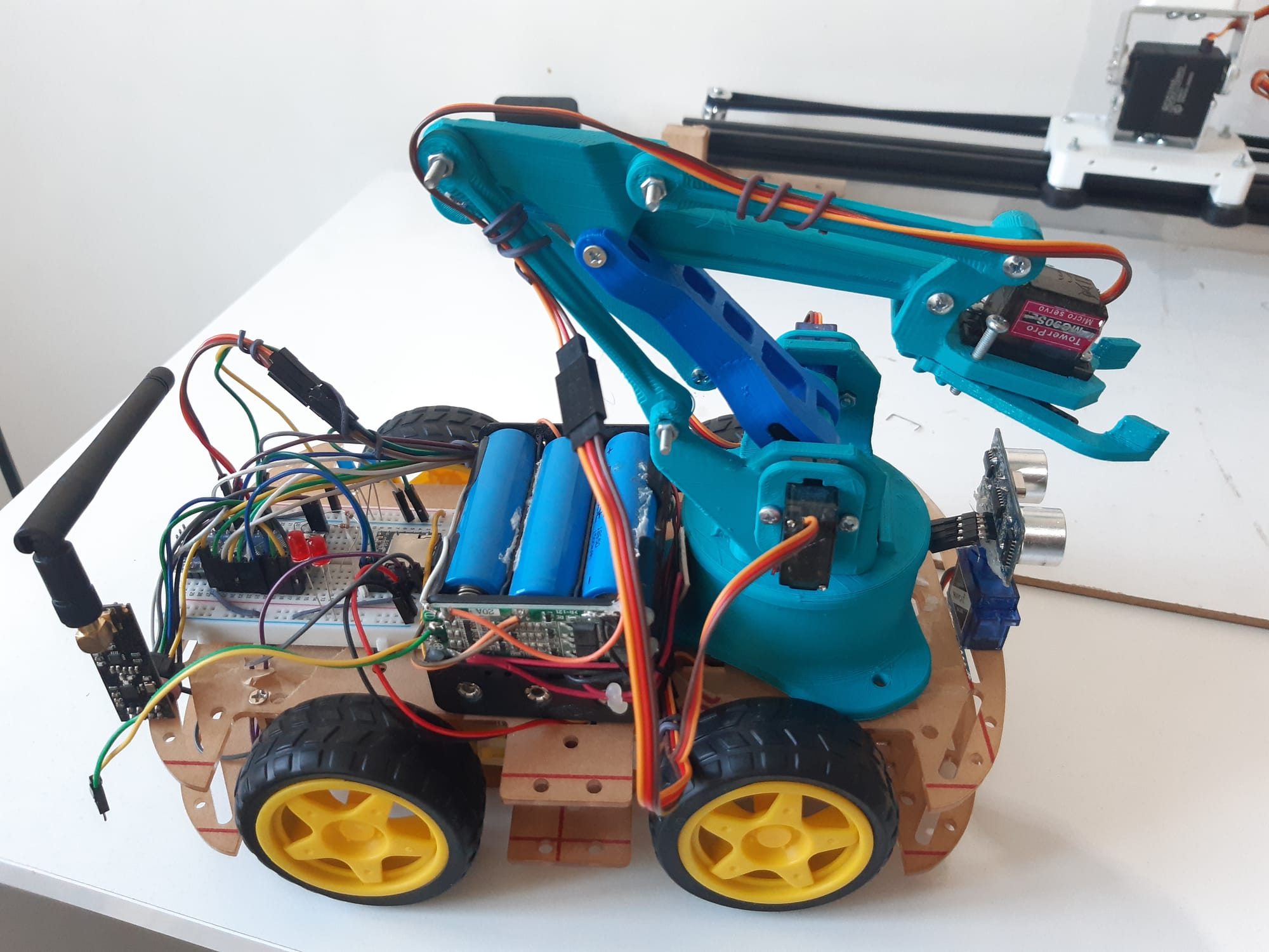 Multi-Functional Arduino-Controlled Robotic Car