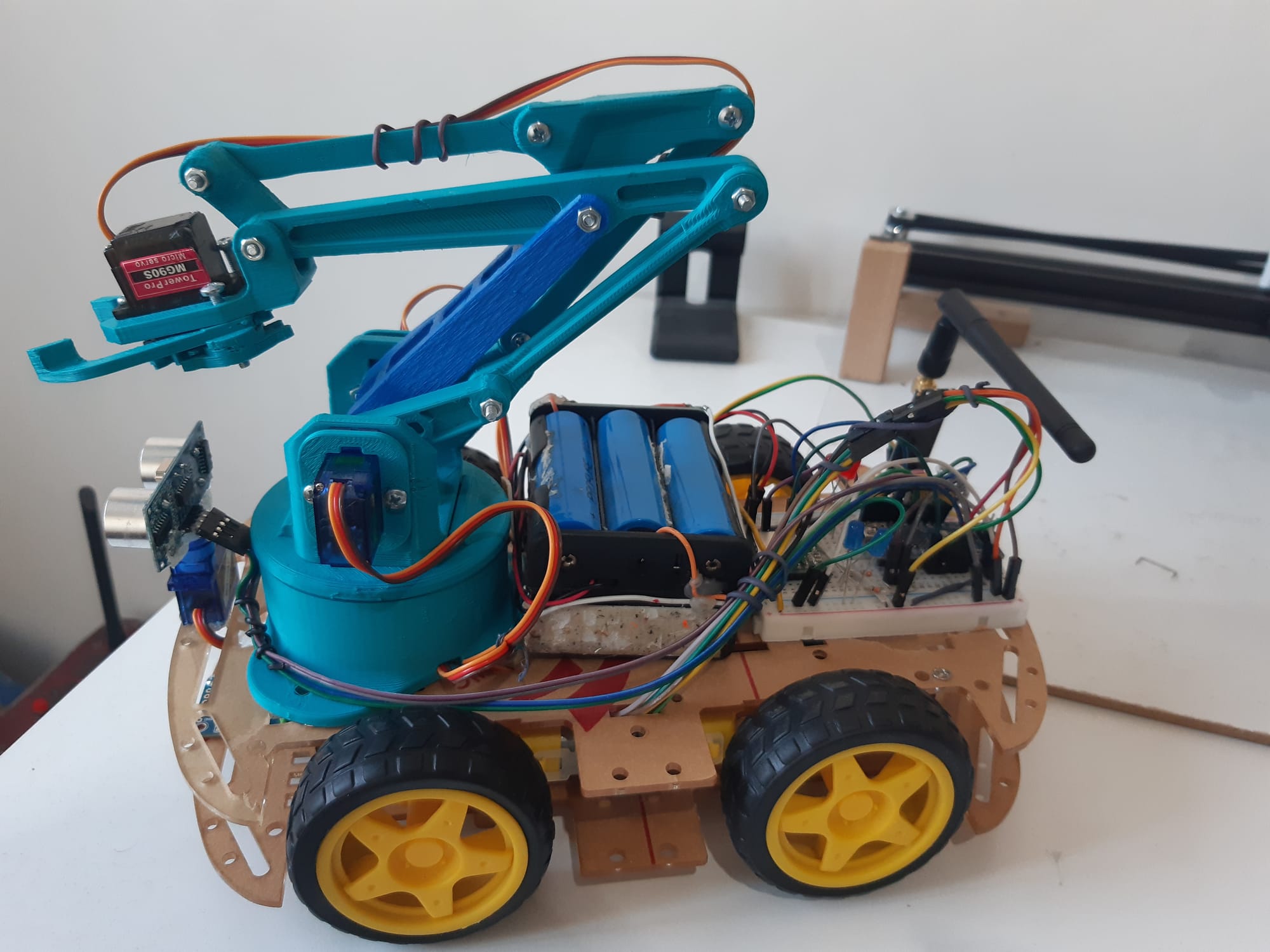 Multi-Functional Arduino-Controlled Robotic Car
