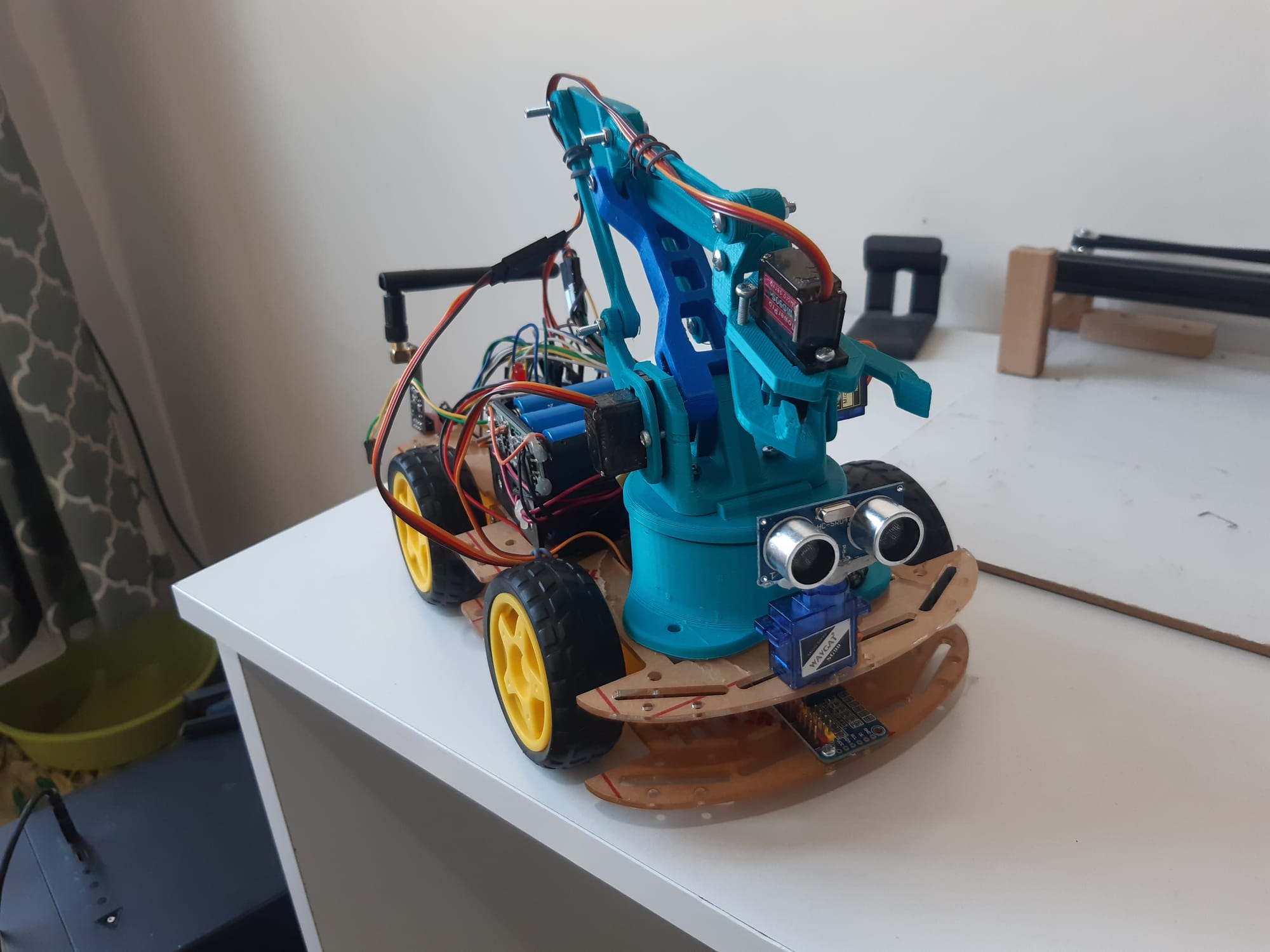 Multi-Functional Arduino-Controlled Robotic Car