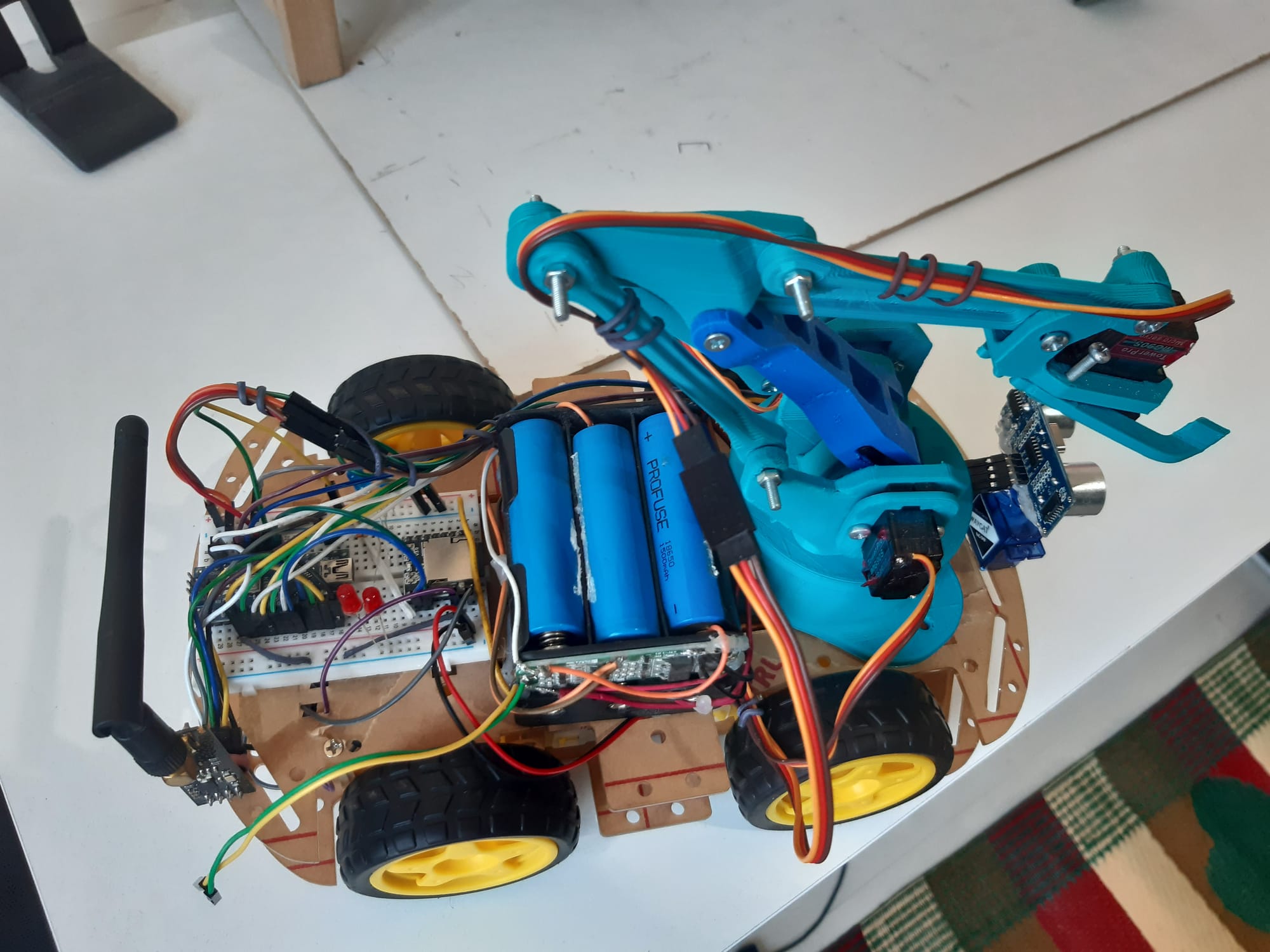 Multi-Functional Arduino-Controlled Robotic Car