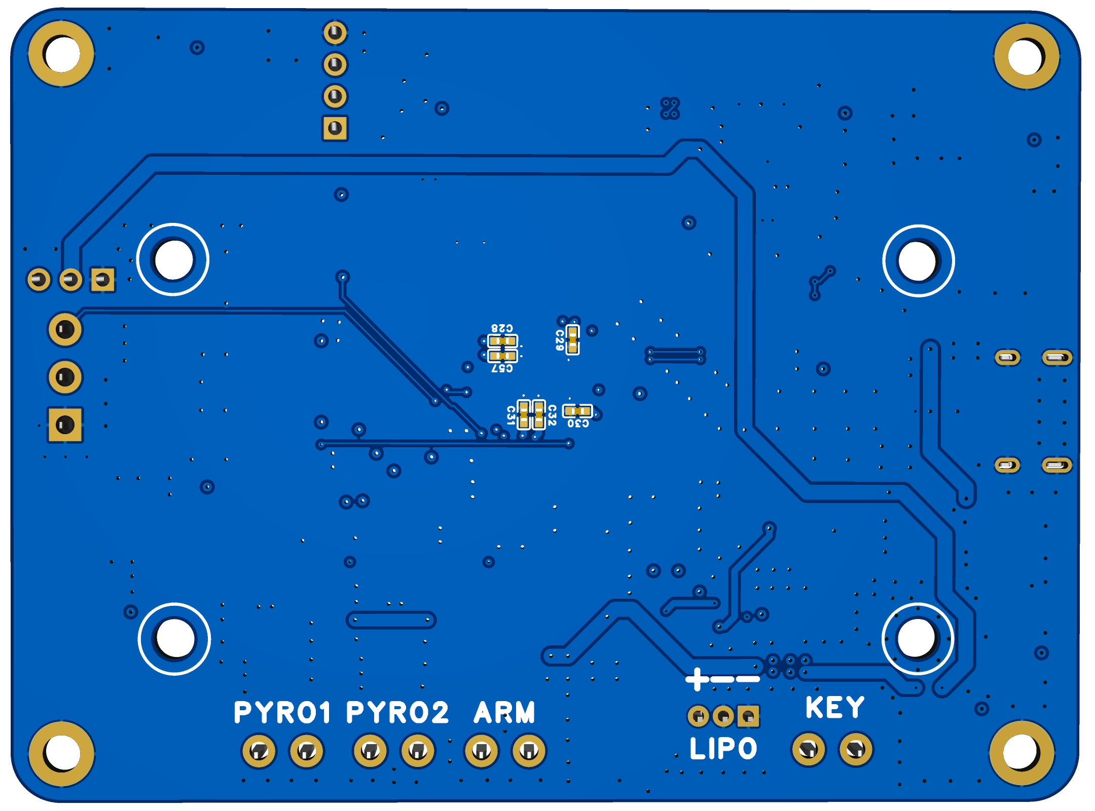 Custom Flight Controller Board for Rocketry