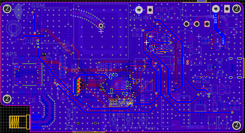 STM32 Based Self-Charged GPS Tracker